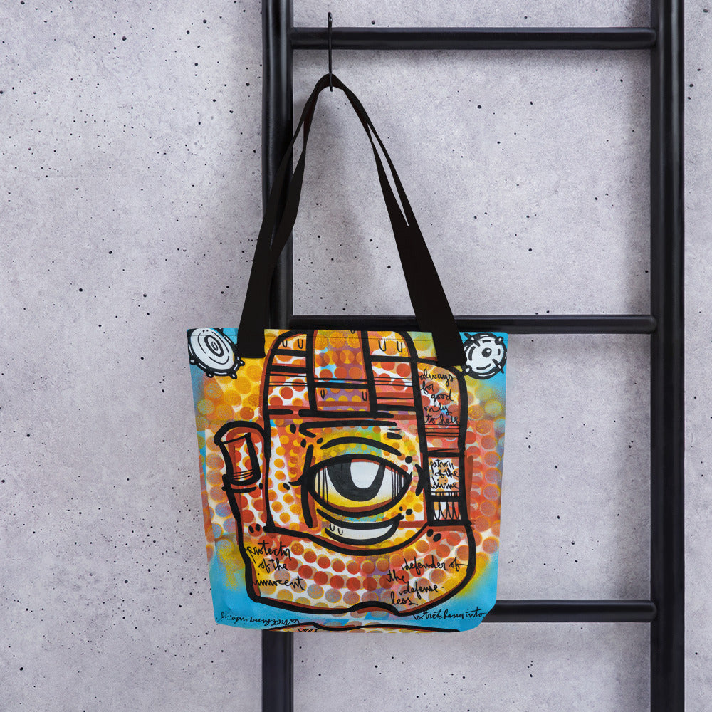 Protector of the Innocent – Lebo Tote bag